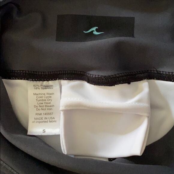 Active Leggings Black, Grey, and White Colorblock Size S - Picture 5 of 11